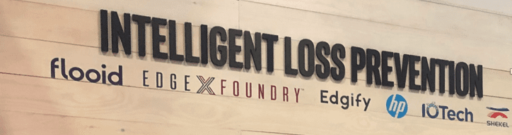 Intelligent Loss Prevention sign | Flooid, EdgeX Foundry, Edgify, HP, IOTech